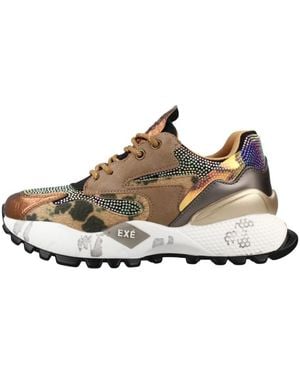 Exe' Sneakers - Marrone