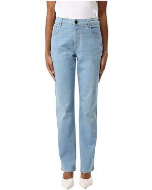 Emporio Armani Straight Fit Jeans - Blue