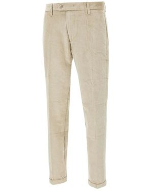 Re-hash Slim-Fit Trousers - Natural