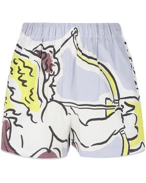 Tory Burch Casual Shorts - Blue