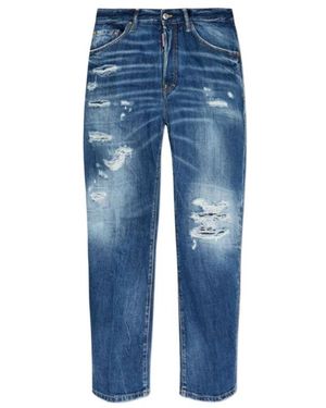 DSquared² Straight Jeans - Bleu