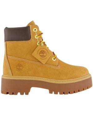 Timberland Lace-Up Boots - Brown