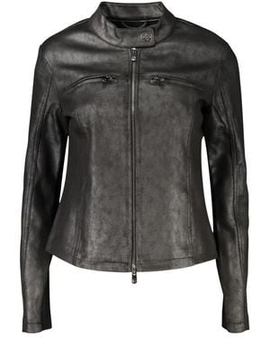 Desigual Leather Jackets - Noir