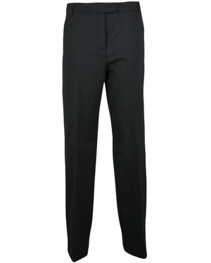 Thelatest Straight Trousers - Nero