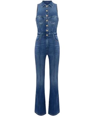 Elisabetta Franchi Jumpsuits - Blue
