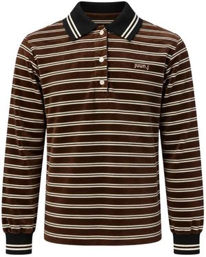Juun.J Polo Shirts - Marrón