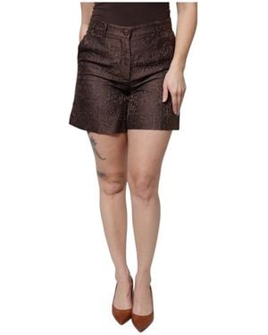 Dolce & Gabbana Short Shorts - Brown