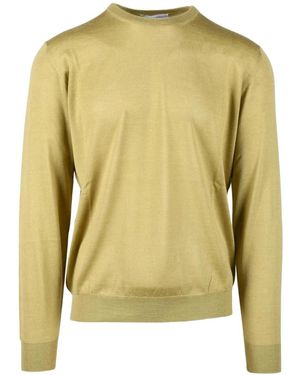 FILIPPO DE LAURENTIIS Cashmere Knitwear - Yellow