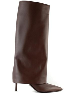 Sergio Levantesi Heeled Boots - Brown