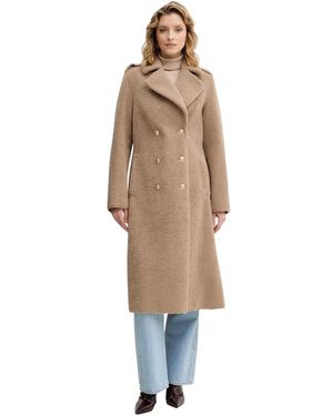 Guess Double-Breasted Coats - Neutre