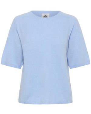 Karen By Simonsen Round-Neck Knitwear - Blu
