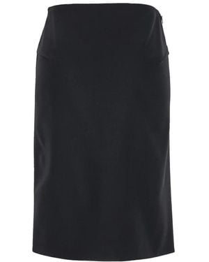 Versace Midi Skirts - Black
