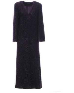WEILI ZHENG Maxi Dresses - Blue