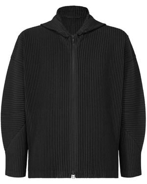 Issey Miyake Hoodies & Sweatvesten ,Zwart ,Polyester Monthly Colors July Jacket