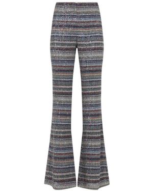 Missoni Broeken ,Veelkleurig ,Polyester Caperdoni Broek - Grijs