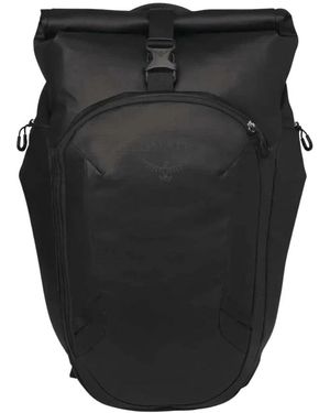 Osprey Tassen ,Zwart ,Nylon Transporter Roll Top Rugzak