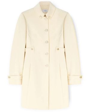 mötivi Leichter Einreihiger Mantel - Natur