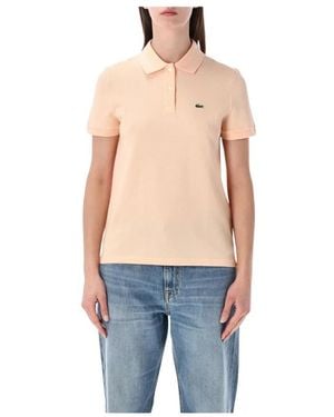 Lacoste Soepel Petit Piqué Poloshirt - Blauw