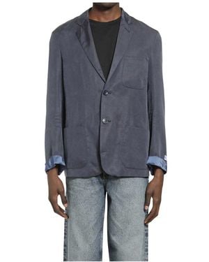 Marni Satin-Blazer - Blau
