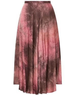 Maliparmi Midi Skirts - Rosso
