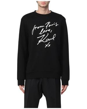 Karl Lagerfeld Sweatshirts - Nero