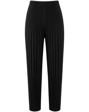Issey Miyake Wide Trousers - Black