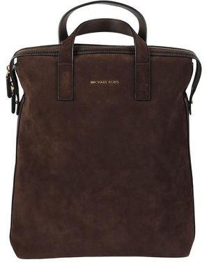 Michael Kors Nicholas Wildleder Rucksack Zum Umhängen - Braun