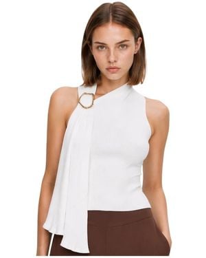Kocca Sleeveless Tops - Blanc