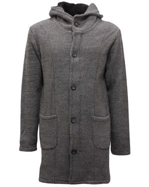 Imperial Single-Breasted Coats - Gray
