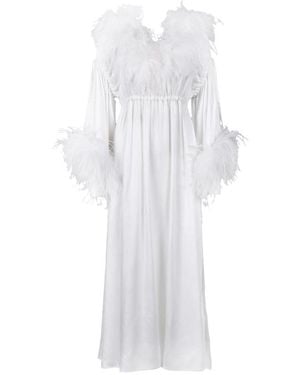 Art Dealer Maxi Dresses - White