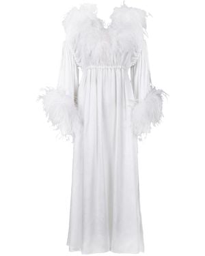 Art Dealer Maxi Dresses - White