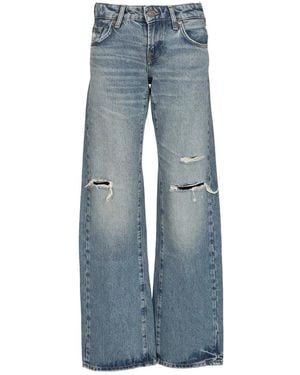 7 For All Mankind Wide Jeans - Blue