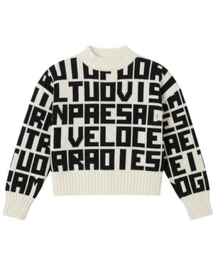 MSGM Round-Neck Knitwear - Noir