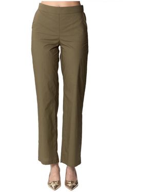 Manila Grace Straight Trousers - Green