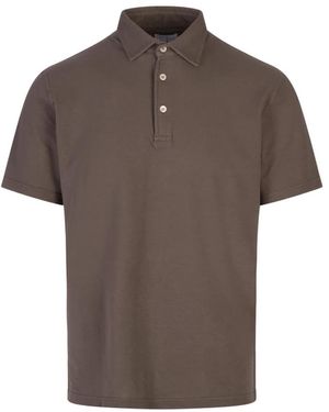 Fedeli Polo Shirts - Marrón