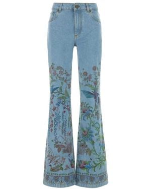 Etro Flared Jeans - Blue