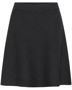 Kaffe Loana Strickrock - Schwarz