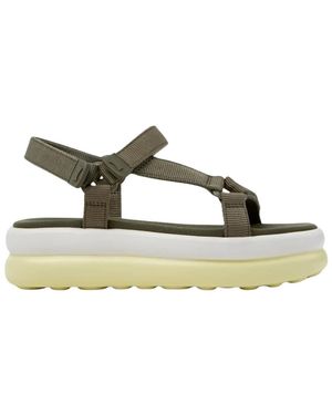 Camper Flat Sandals - Métallisé
