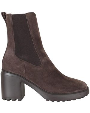 Hogan Chelsea Boots - Marron