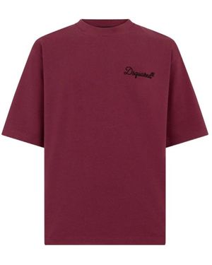 DSquared² T-Shirts - Morado