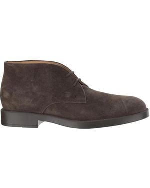 Tod's Lace-Up Boots - Bruin