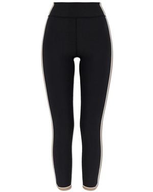 The Upside Broeken ,Zwart ,Nylon Rhythm 25In Midi Pant