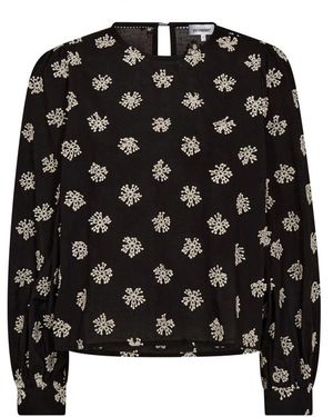 co'couture Overhemden ,Veelkleurig ,Blouses - Zwart