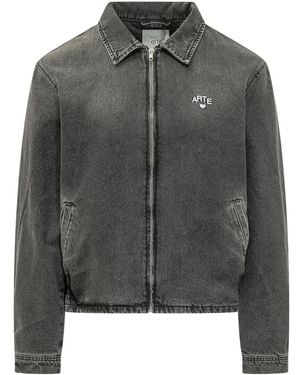 Arte' Denim Jackets - Grigio