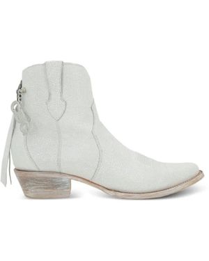 Comme des Garçons Cowboy Boots - Blanco