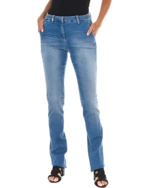 Met Slim Fit Denim Jeans - Blau