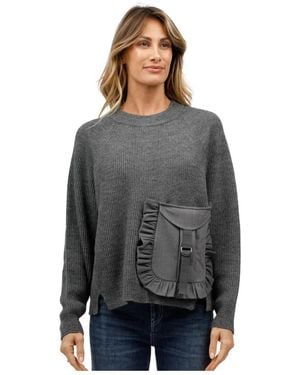 MEIMEIJ Round-Neck Knitwear - Gris