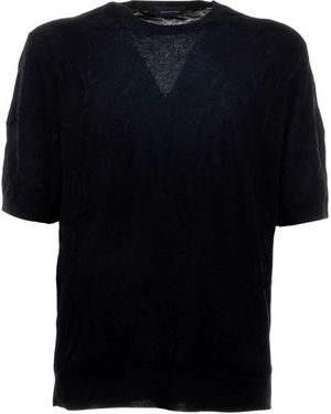 Tagliatore Truien & Vesten ,Zwart ,Round-Neck Truien