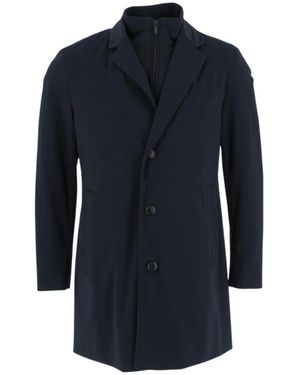 HUGO Single-Breasted Coats - Azul