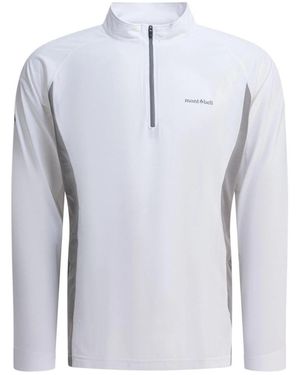 Montbell Us Cool Long Sleeve Zip Shirt - Blauw